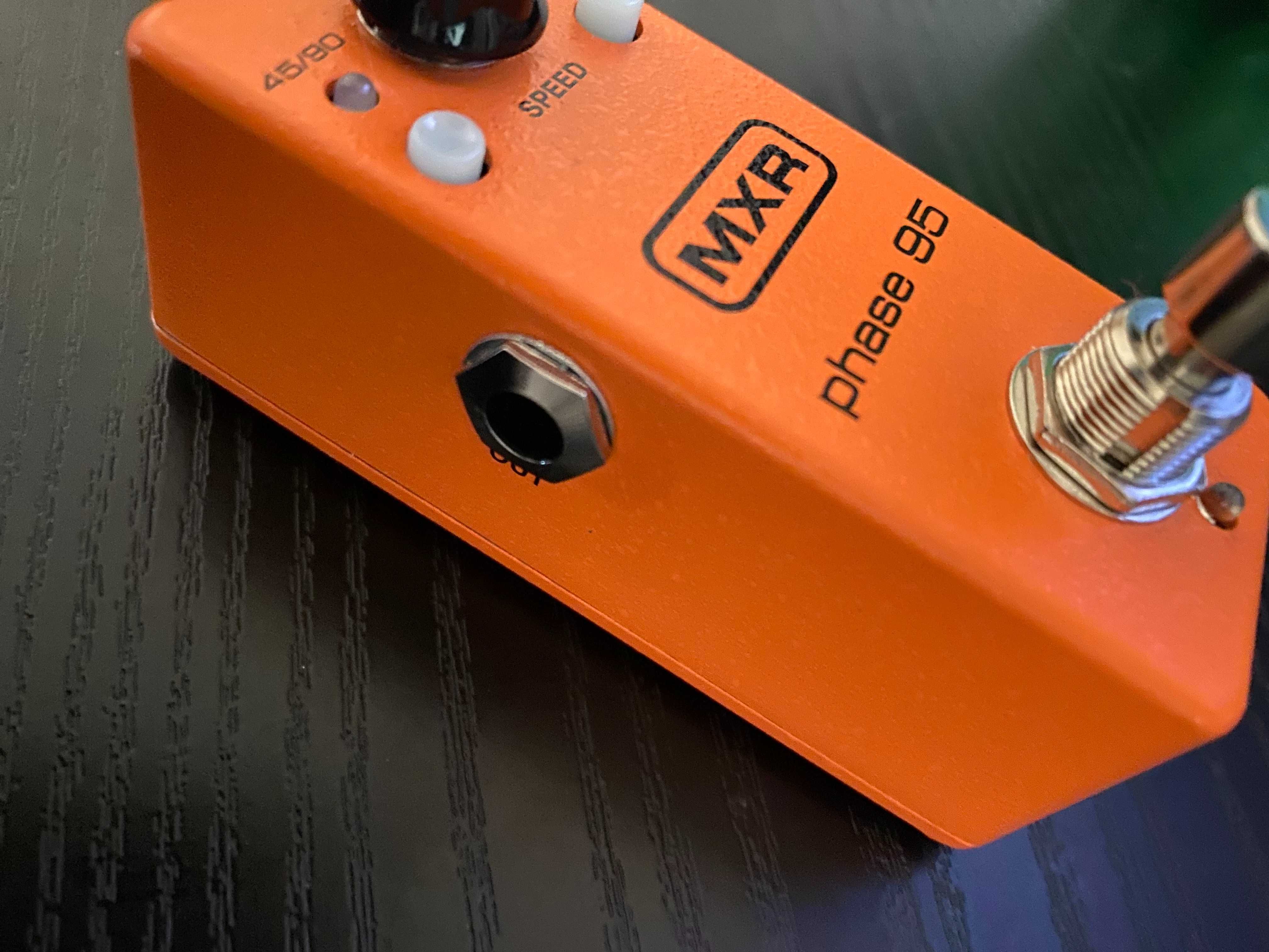 MXR phase 95 guitarra eletrica e pedalboard