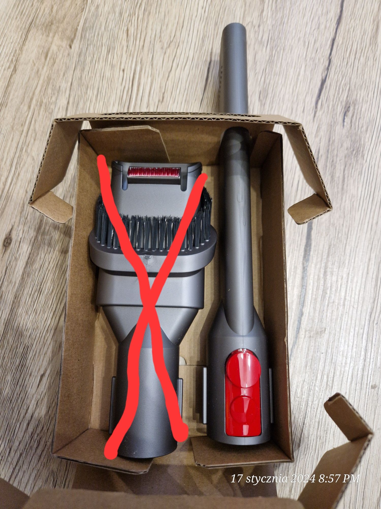 Dyson odkurzacz akcesoria NOWE