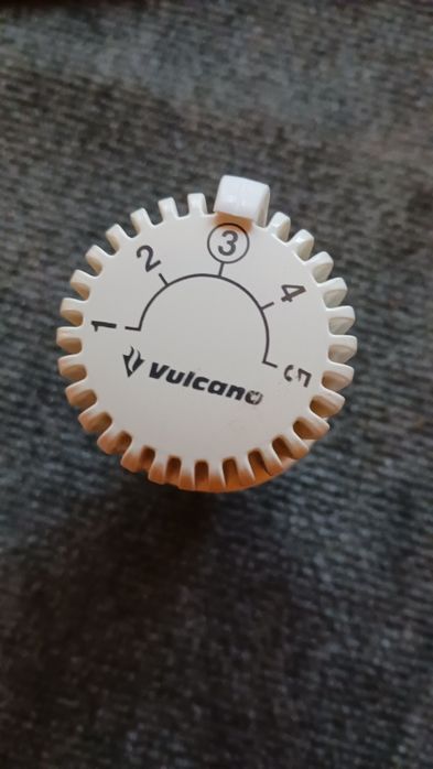 Válvula vulcano termostática para radiador de aquecimento central
