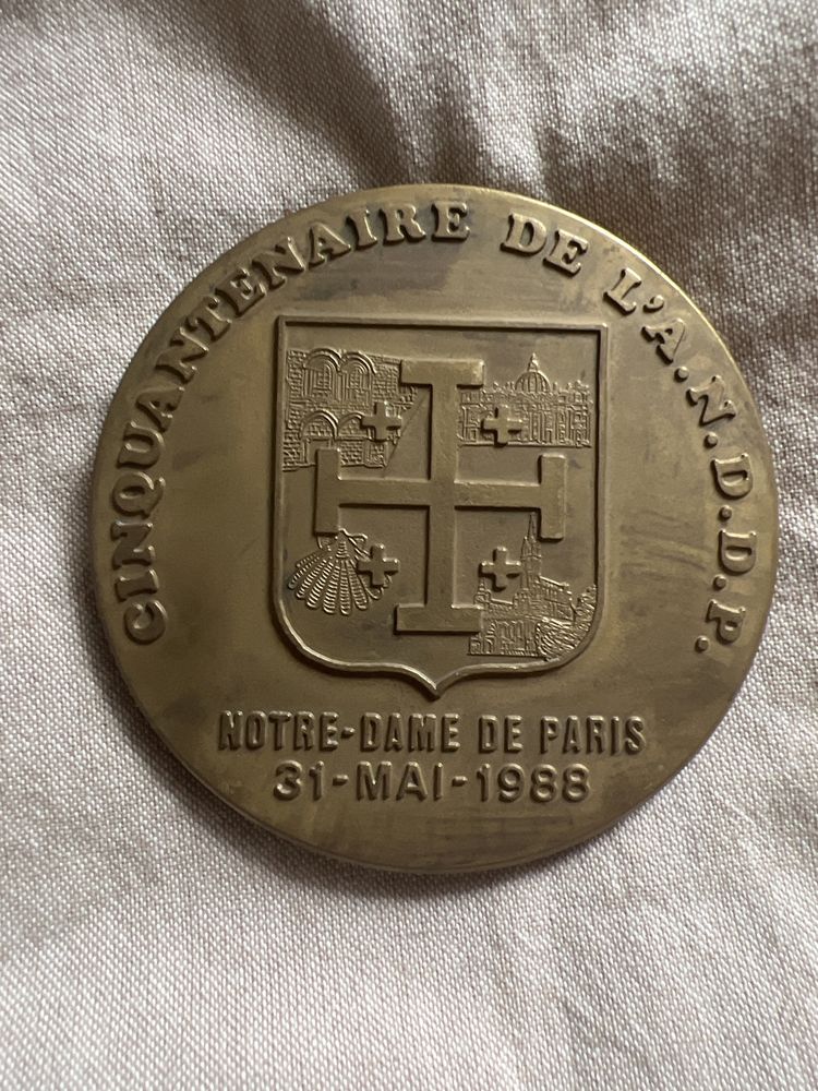 Medalha em bronze