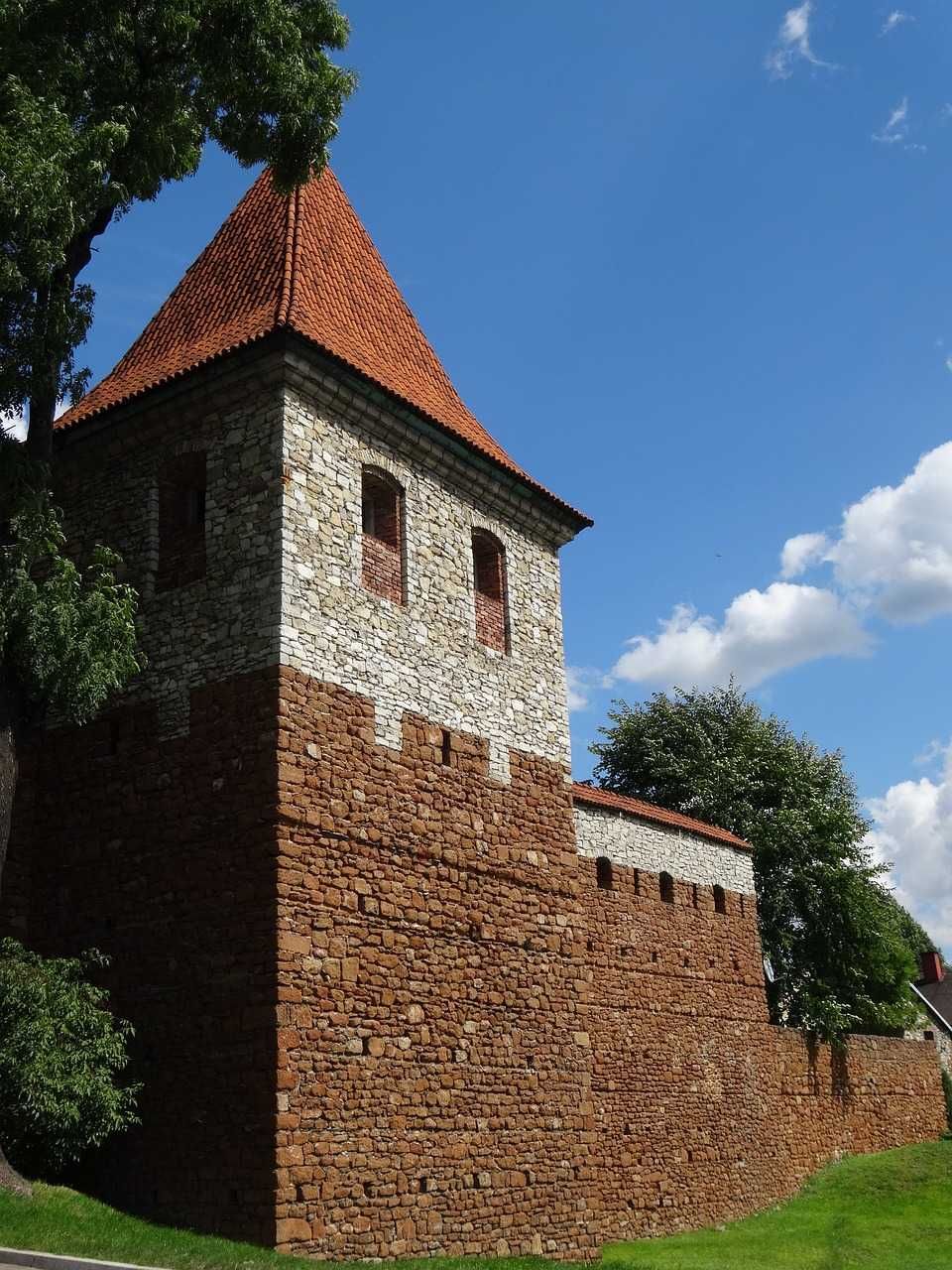 Piaskowiec zlepieniec parczewski olkuski czerwony - około 13 m Olkusz