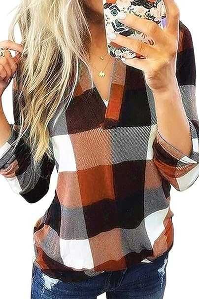 Nowa koszula damska / bluzka / tunika / pomarańczowa / r.S / !274-S!