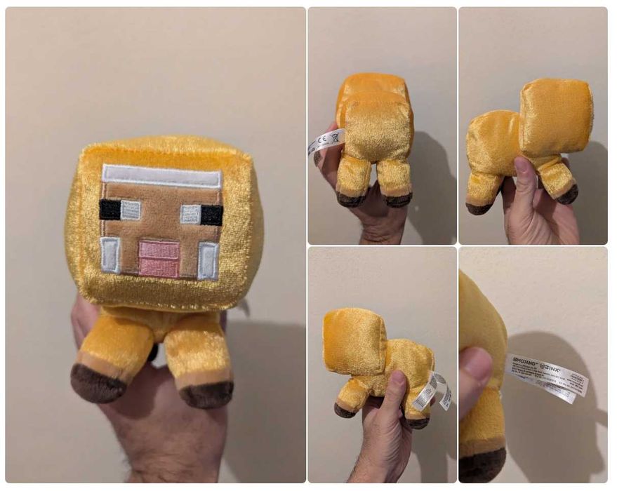 Peluche Minecraft - Jynx yellow sheep - Mojang