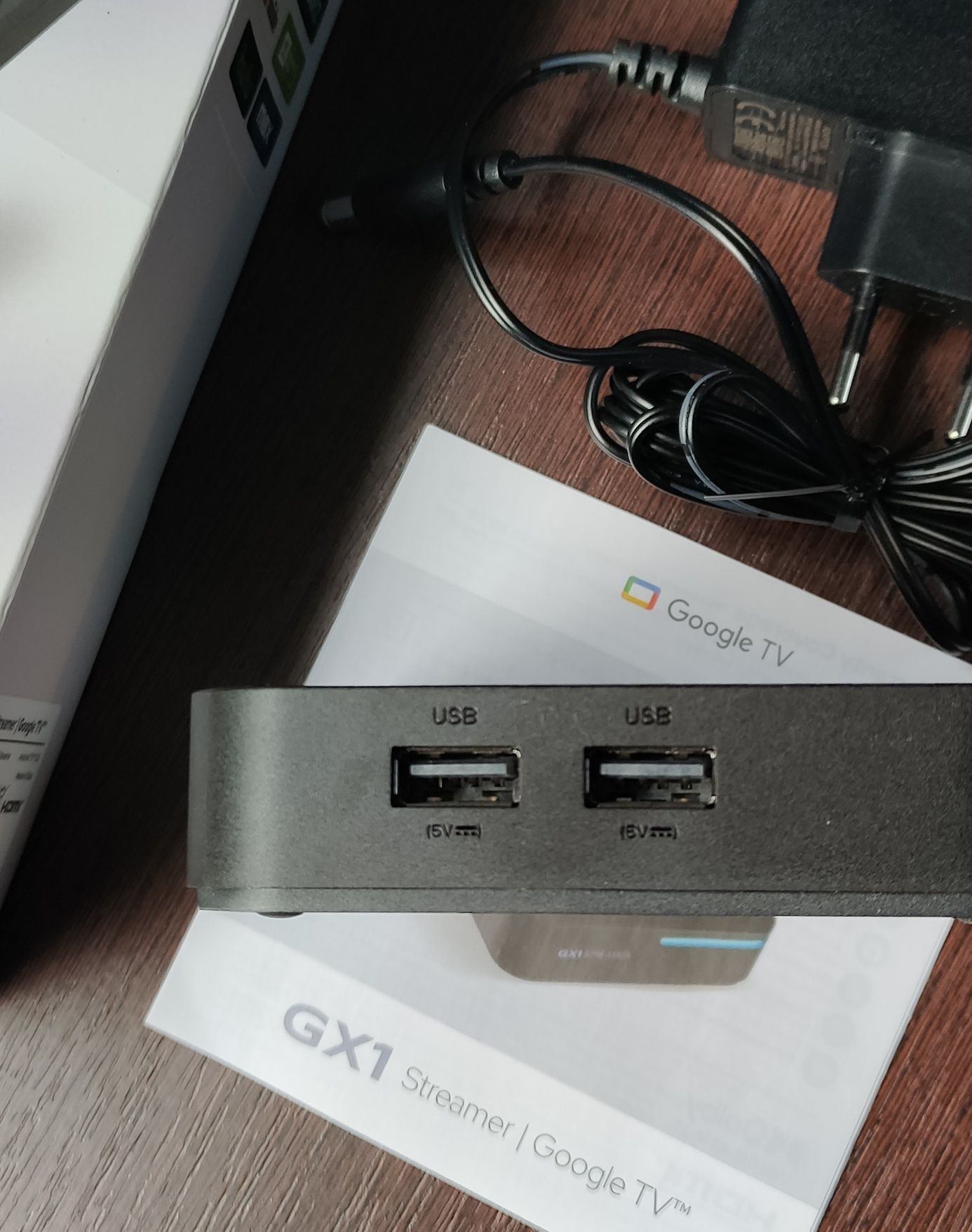 Смарт приставка RockTex GX 1 UHD 4/32 G на Google TV 12