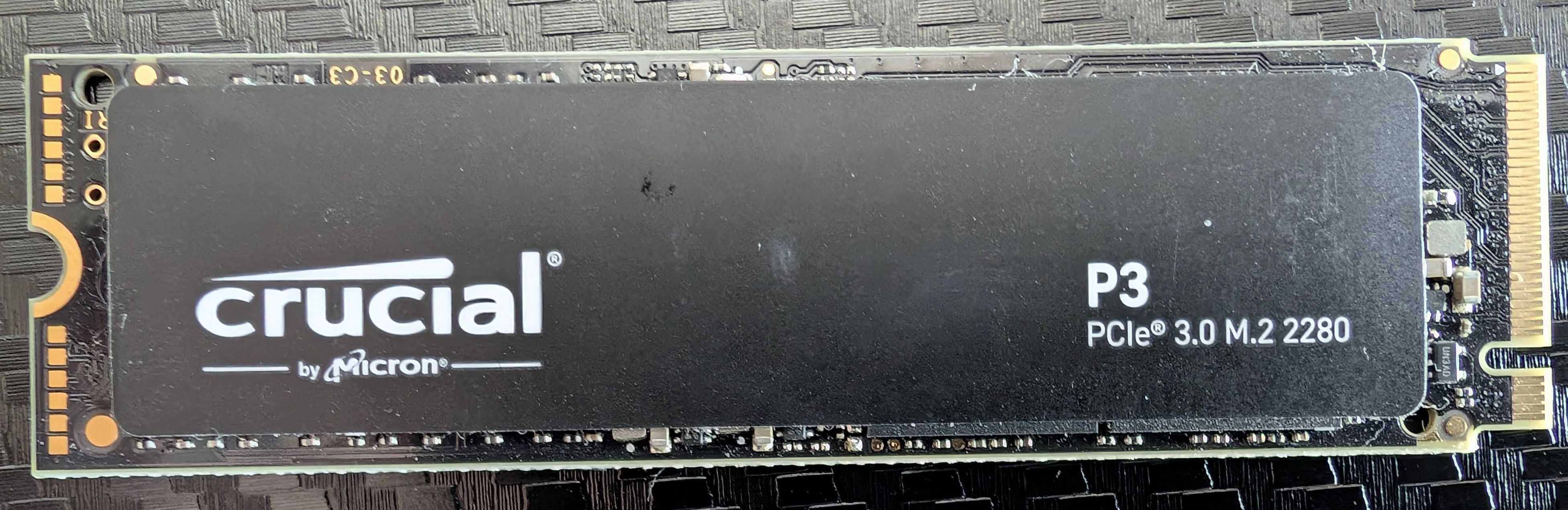 Dysk SSD Crucial P3 PLUS M.2 2280 PCIe Gen4 NVMe 4TB CT4000P3PSSD8