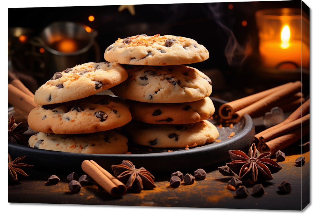 Obraz 100x70cm Esencja Świątecznego Ciepła