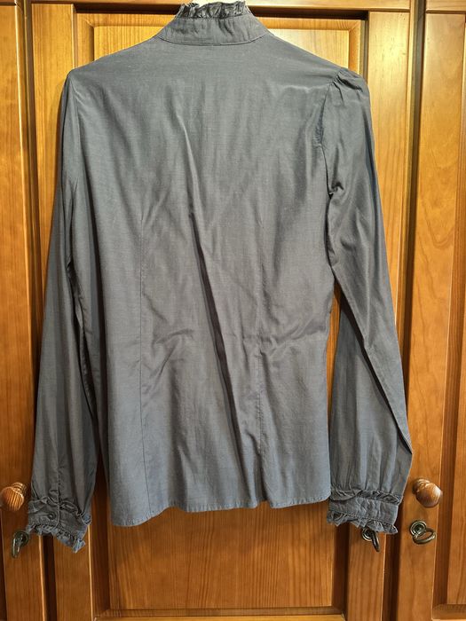 Blusa Benetton cinzenta