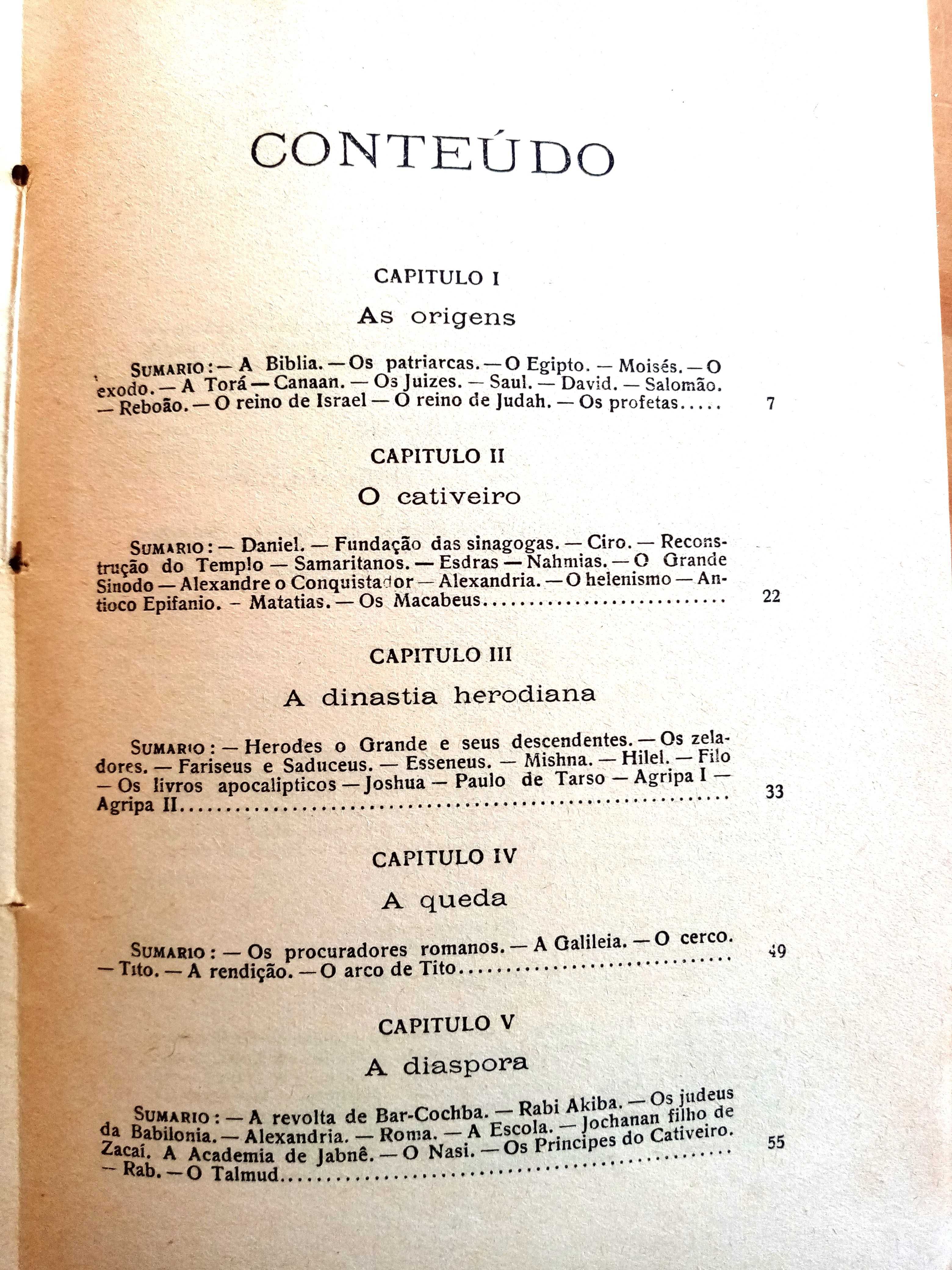 Livro Os Judeus A História Estranha Deste Povo Até Aos Nossos Dias