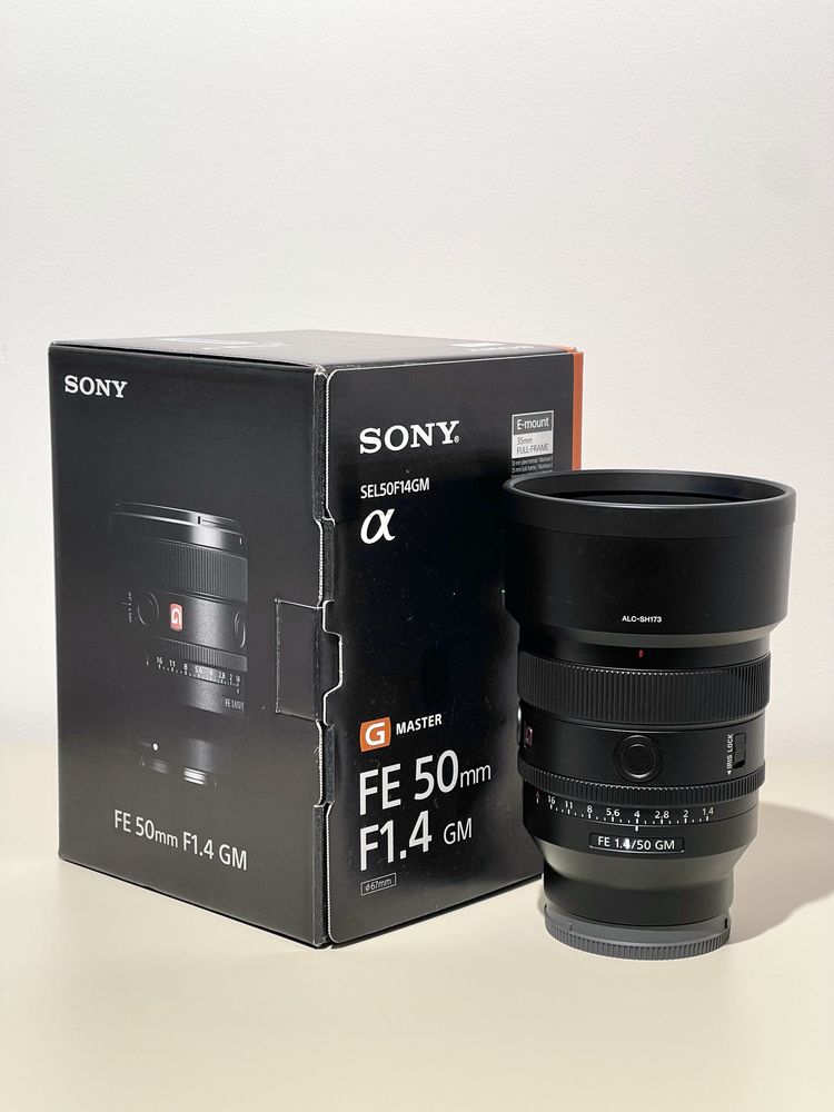 Sony FE 50mm f1.4 GM