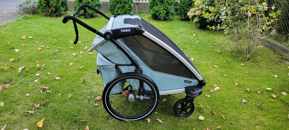 Przyczepka rowerowa Thule Cross 2 - dwuosobowa - ALASKA - Gwarancja