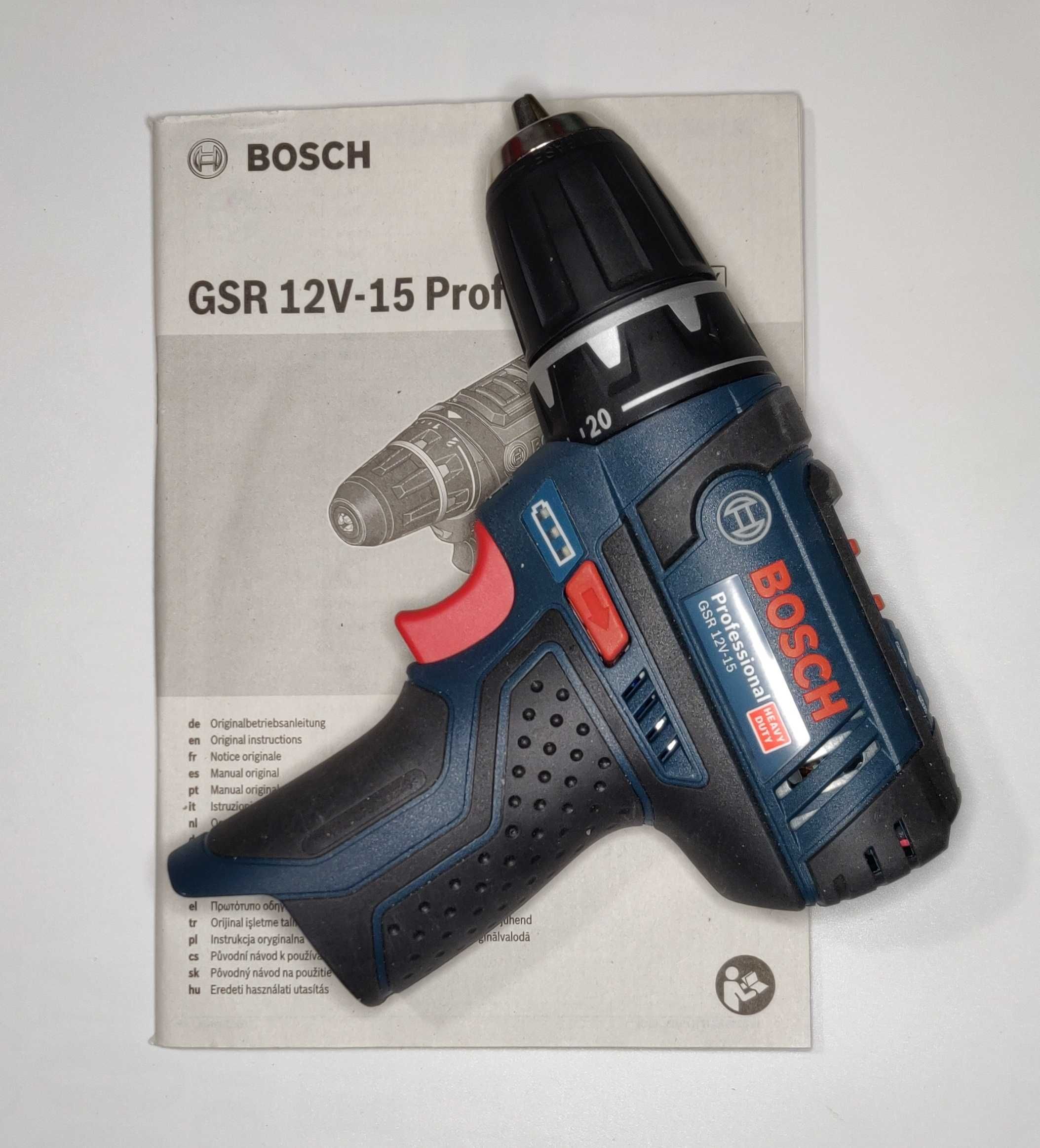 Новая дрель BOSCH PRO GSR 12V-15 / без аккумулятора / made in Malaysia