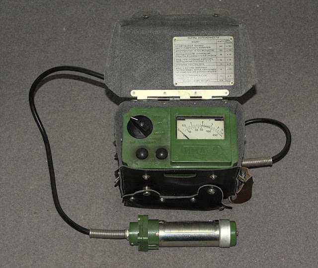 wojskowy radiometr licznik Geigera dozymetr IMD-5 CCCP Czarnobyl