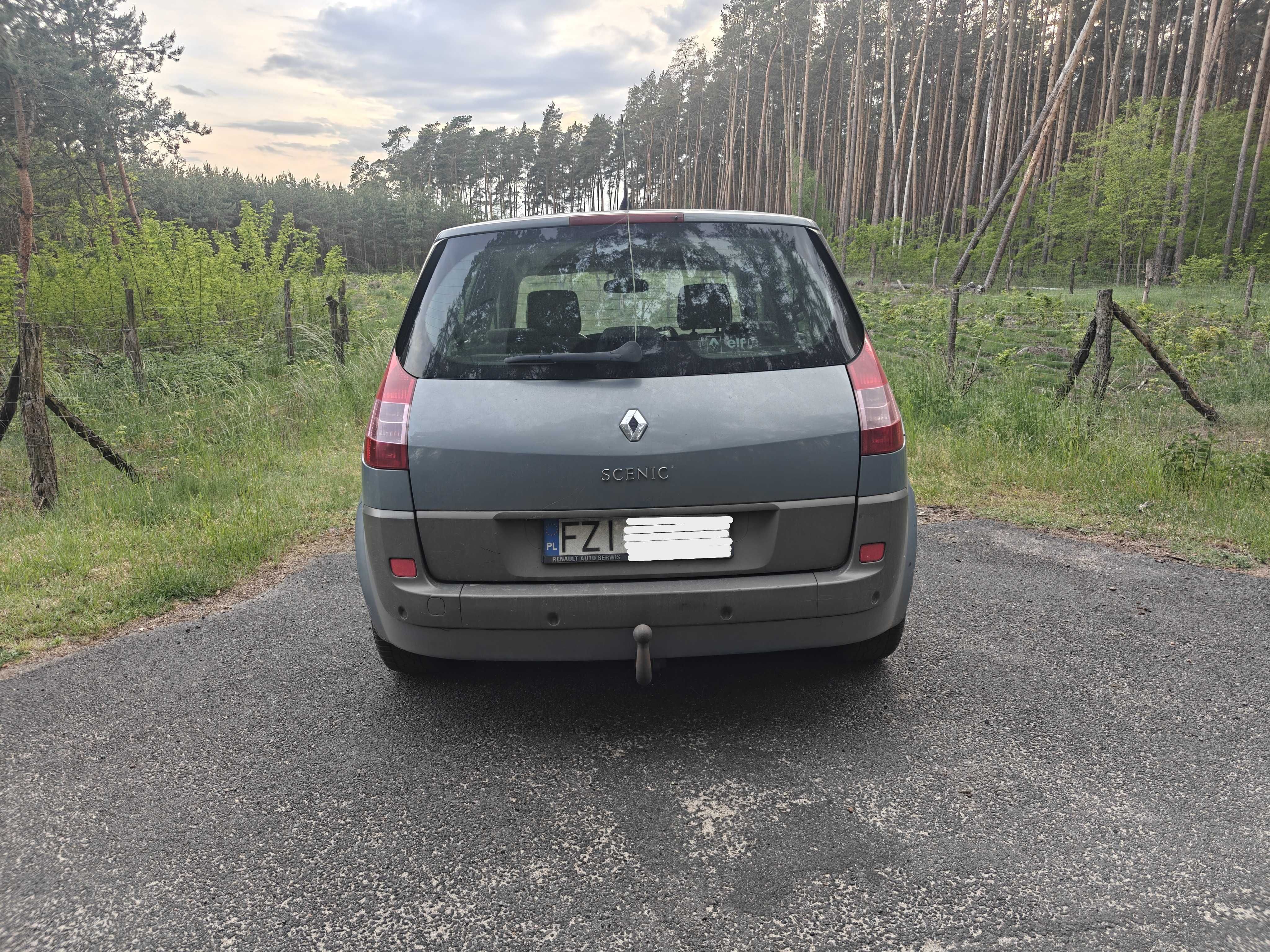 Renault Scenic 1.9 dCi, Hak + Komplet 4 Kół Alu