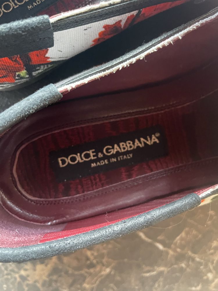 Мужские туфли dolce gabbana