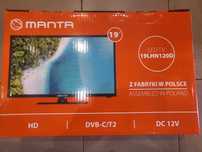 Telewizor Manta 19 cali DVB-T2 / ZK/ TIR/Nowy!!