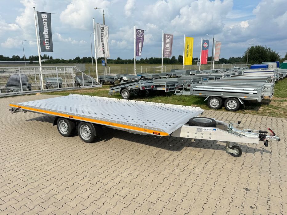 Gromex L2-2700-5,2 laweta aluminiowa 5,2m 2700kg  najady ALU 2,5m lampy LED panele aluminiowe lekka laweta 620 kg