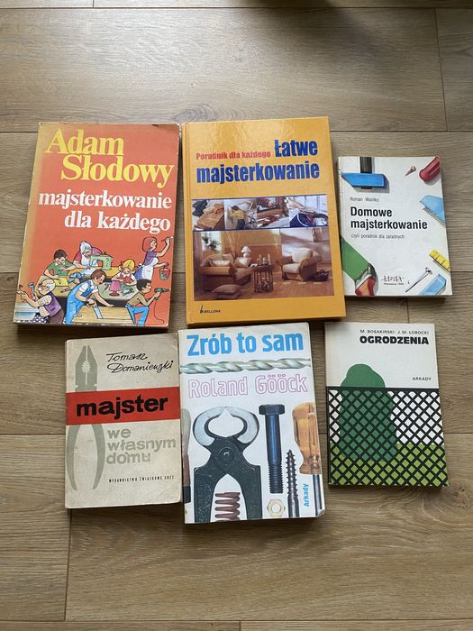 Zestaw książki dla majsterkowicza słodowy zrób to sam ogrodzenia