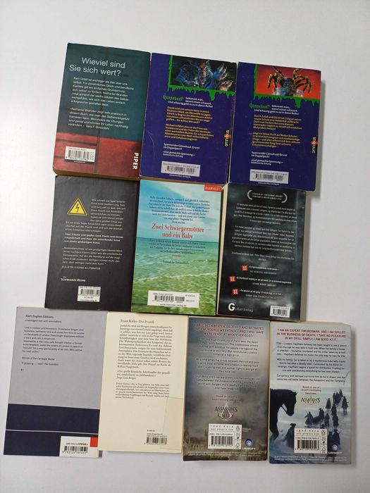 Lote de 10 livros vários