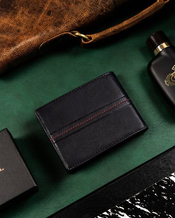 duży, skórzany portfel męski z systemem rfid - rovicky