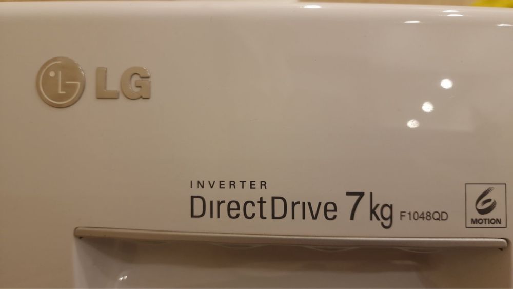 Пральна машина LG F1048QD 7 kg кг