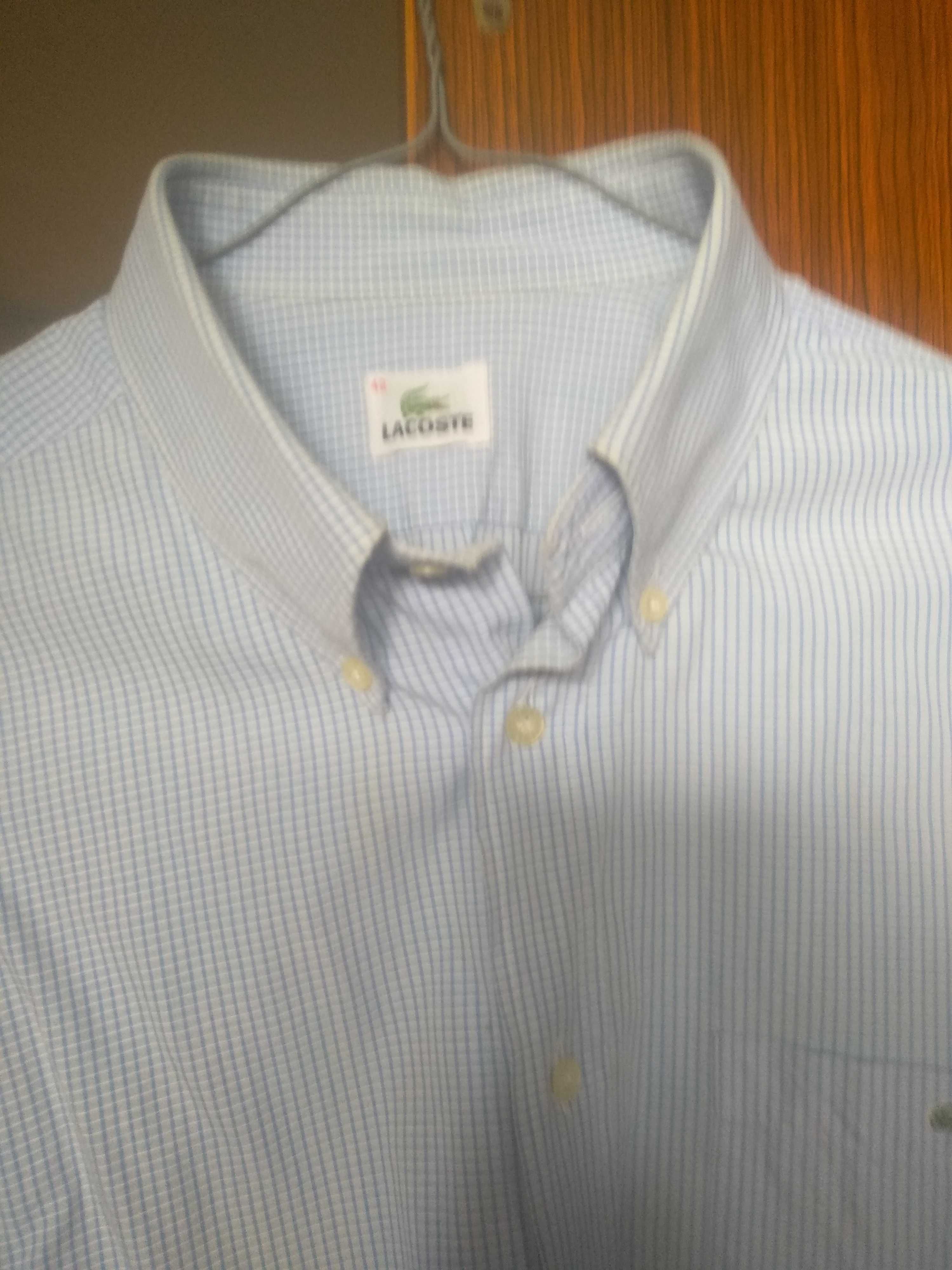 Рубашка мужская ,бренд Lacoste