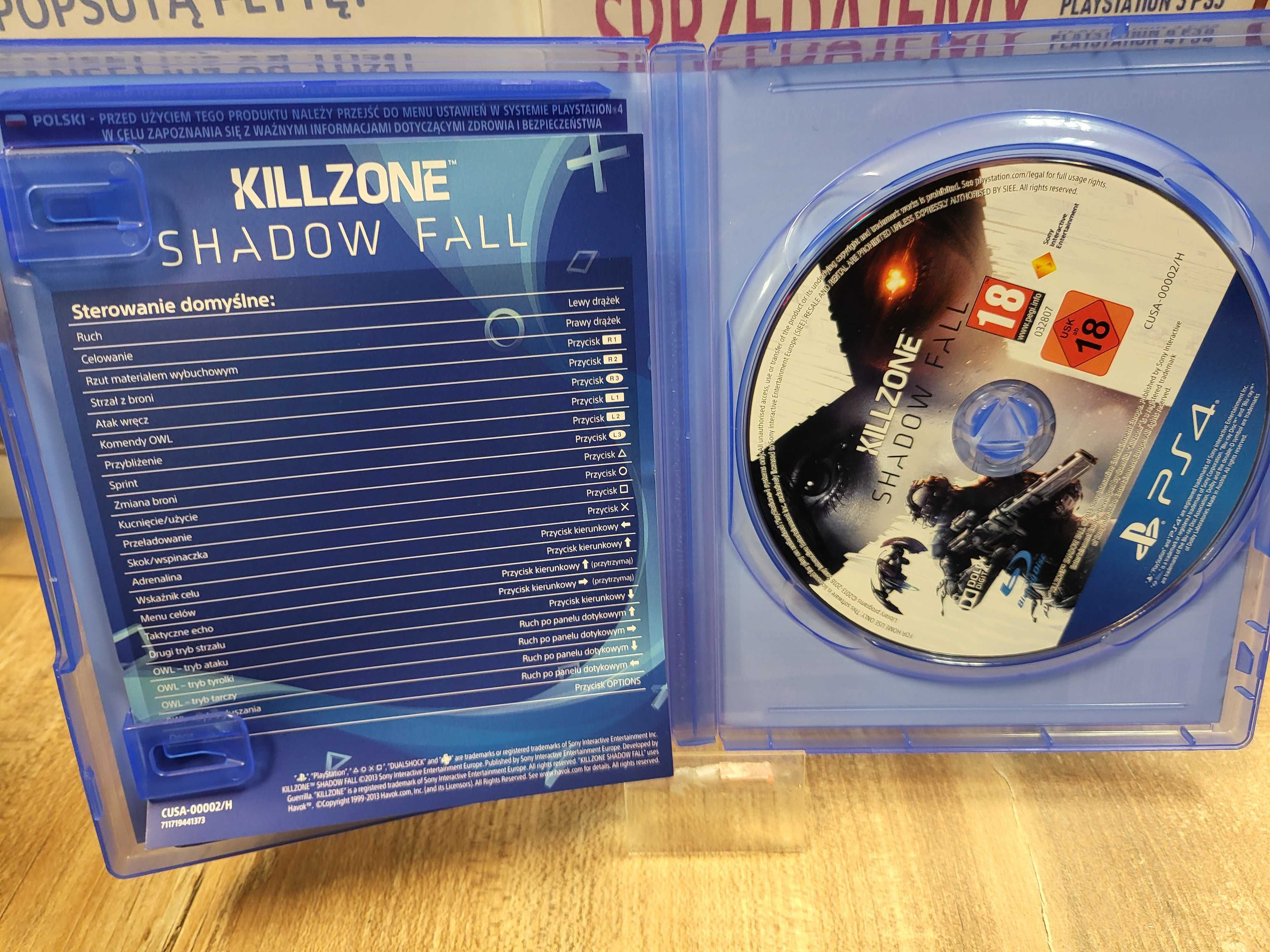 Killzone: Shadow Fall PS4, Wysyłka Wymiana