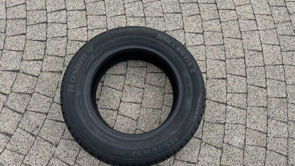 Para 155 70 R13 75T Barum Brillantis 2 bieżnik 2x6,4mm