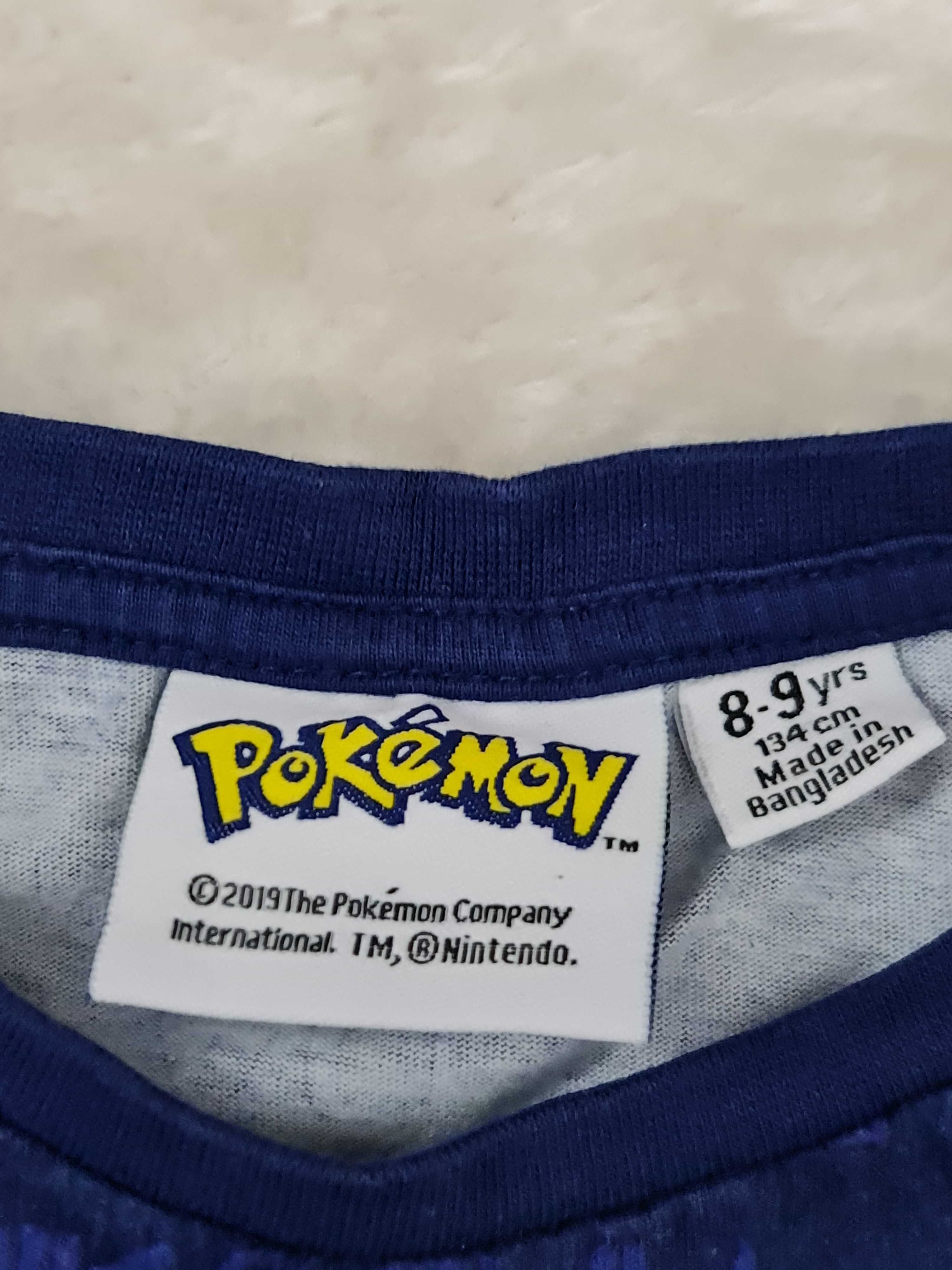 Koszulka T-shirt Pokemon Rozmiar 128 - 134 na Wiek 8 a 9 Lat