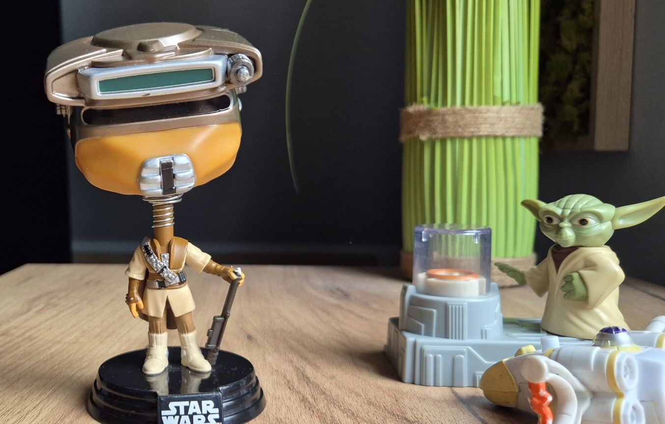 Figurki Star Wars Gwiezdne wojny księżniczka Leia Funko Han Solo Yoda