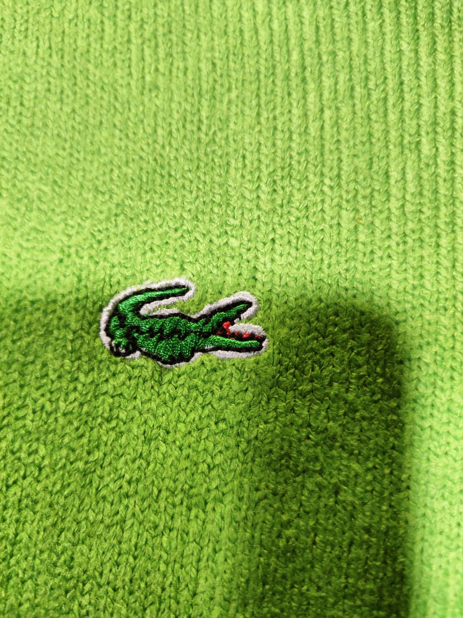 Гольф lacoste орігенал теплий і зелений