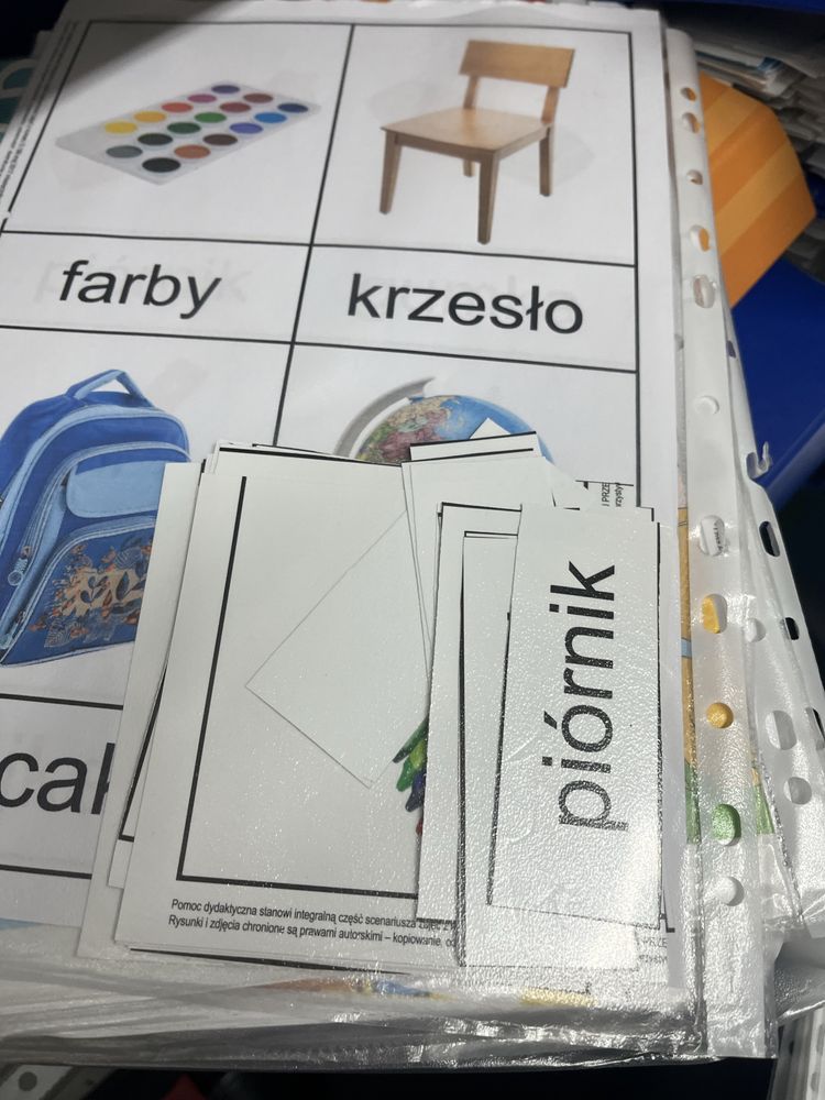 Pomoce dydaktyczne- szkoła