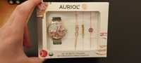 Conjunto de relógio e pulseiras Auriol