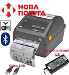 Термопринтер штрих-кодів Zebra ZD420 для Нової Пошти (WiFi, Bluetooth)