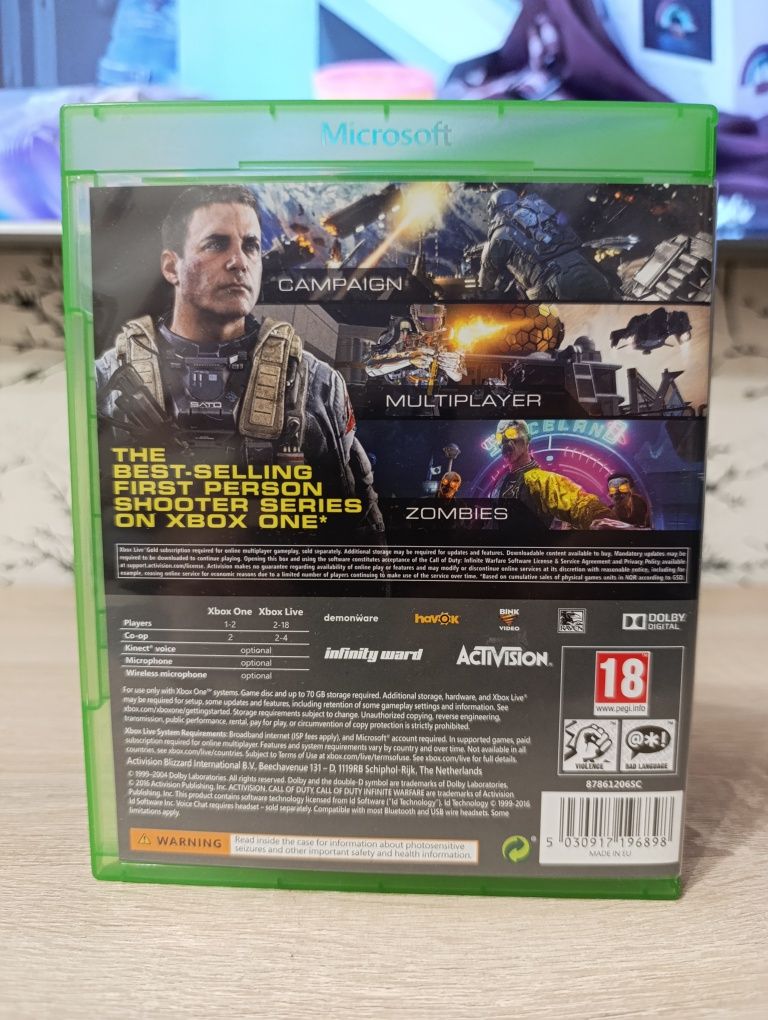 Gra Call of Duty Infinite Warfare Xbox One, Xbox Series X