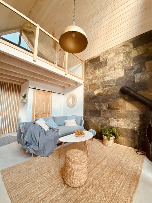 Domek z balia w górach Sowich Łomnica