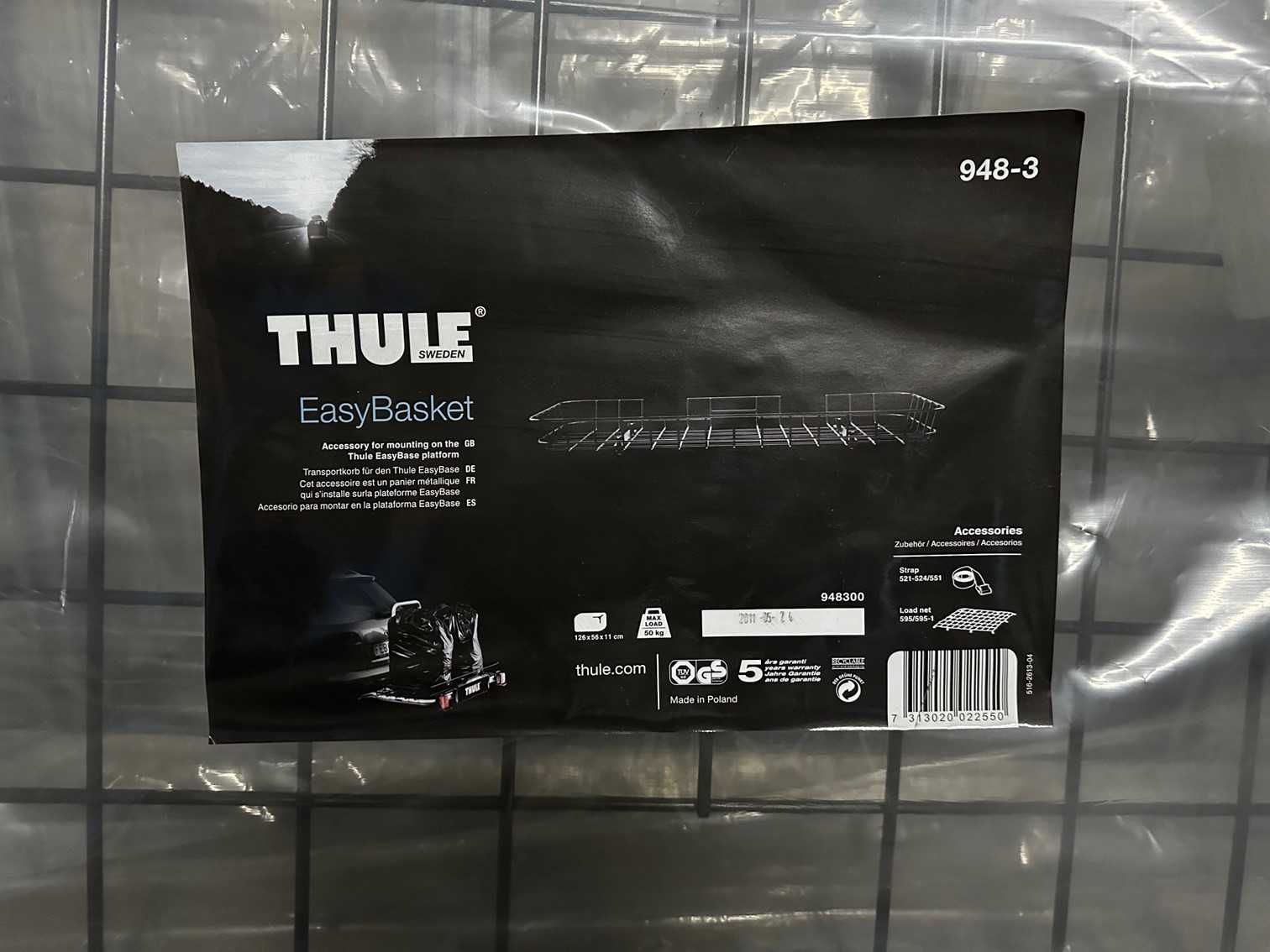 Thule 948-3 EasyBasket (NOVO - Caixa de Origem)