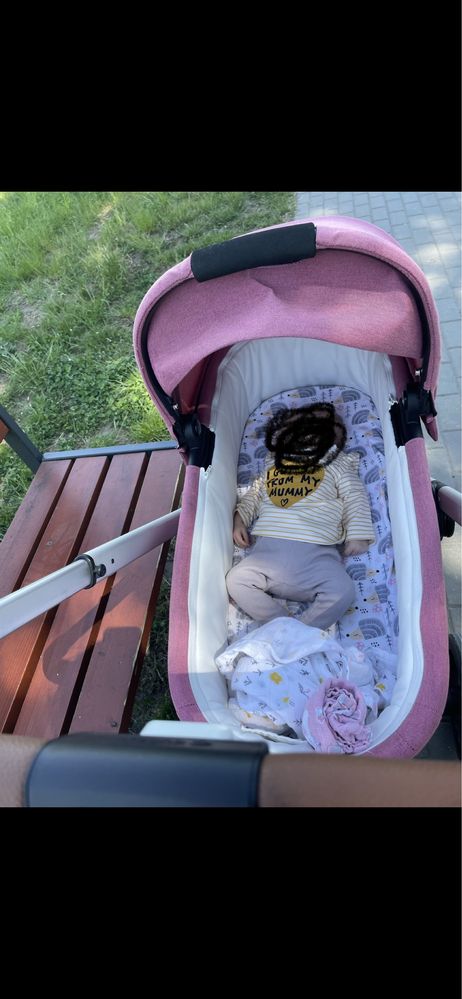 Wózek cybex balios s lux 2 w 1 spaderowka i gondola magnolia