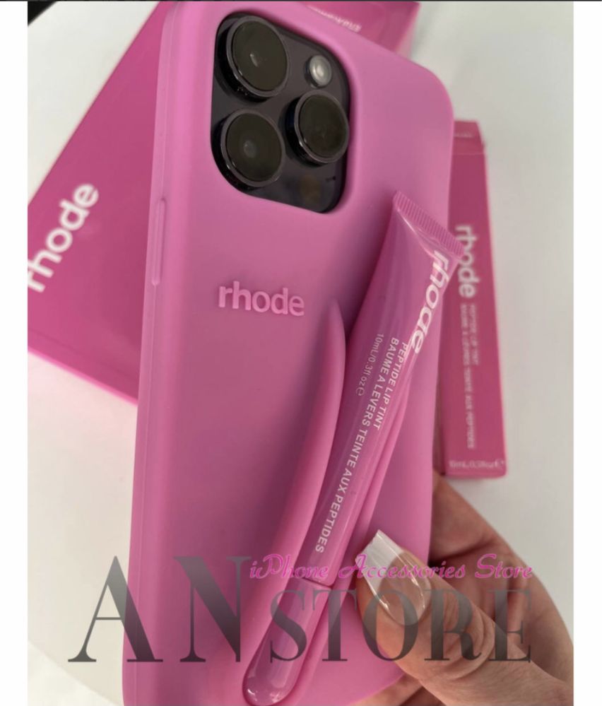 Чехол rhode з блеском тинтом rhode на iPhone