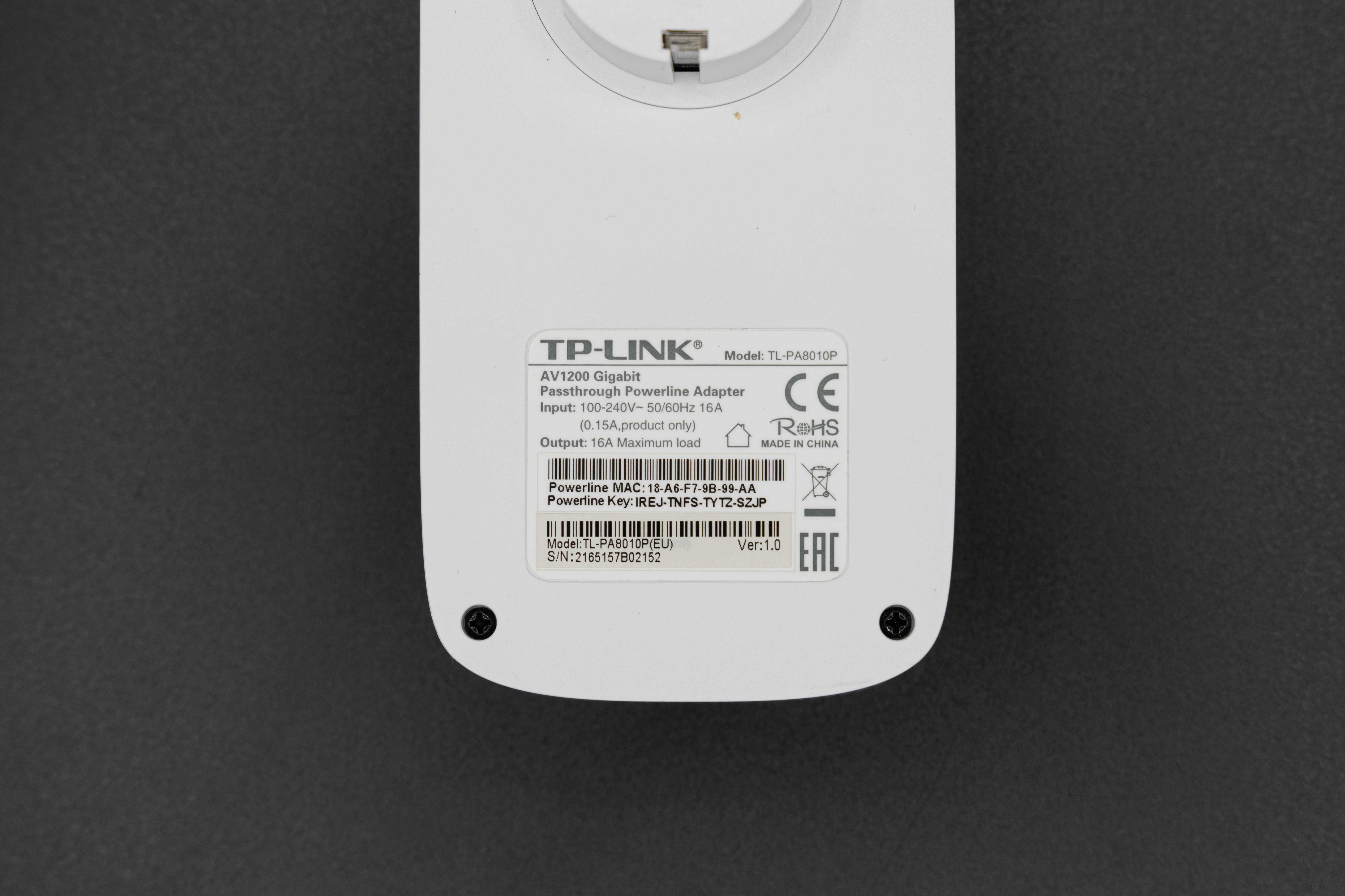 Powerline TP-LINK TL 1200mbps (WiFi Extender)