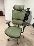 Szary  ergonomiczny fotel biurowy, outlet, %, ostatnie szt