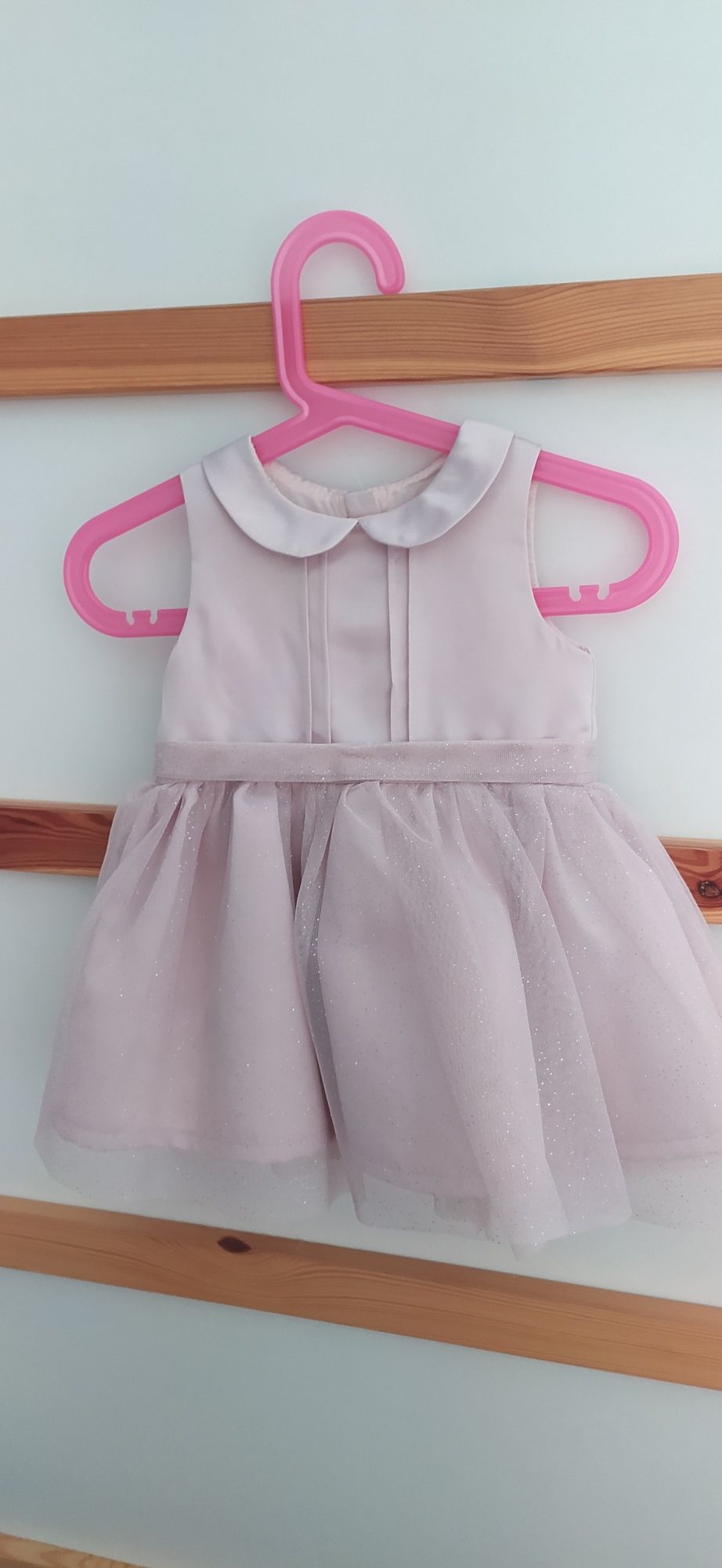 Next sukieneczka 6-9m chrzest, wesele, urodziny