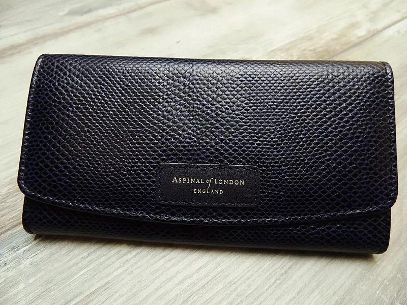 Aspinal Of London Wallet Premium Leather Portfel Skórzany