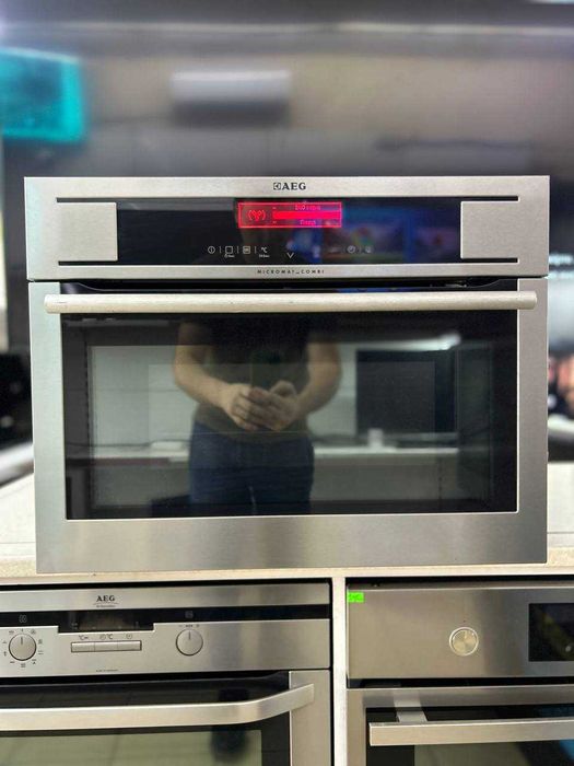 Вбудована Духова шафа з мікрохвильовкою АЕG km5840310m з Німечинни Б\В