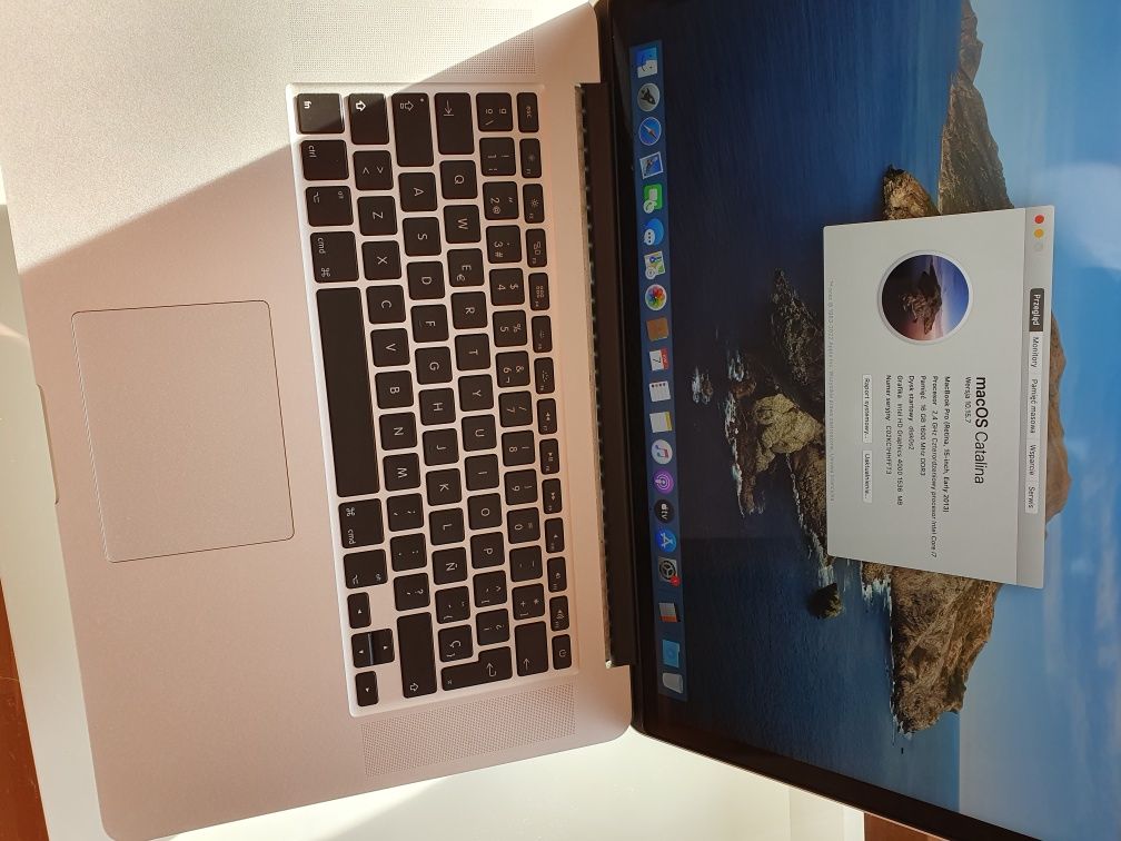 Macbook Pro 2013 i7 RAM 16 GB SSD 256 GB