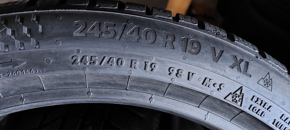 245/40/19 R19 Continental WinterContact TS870P 4шт зима