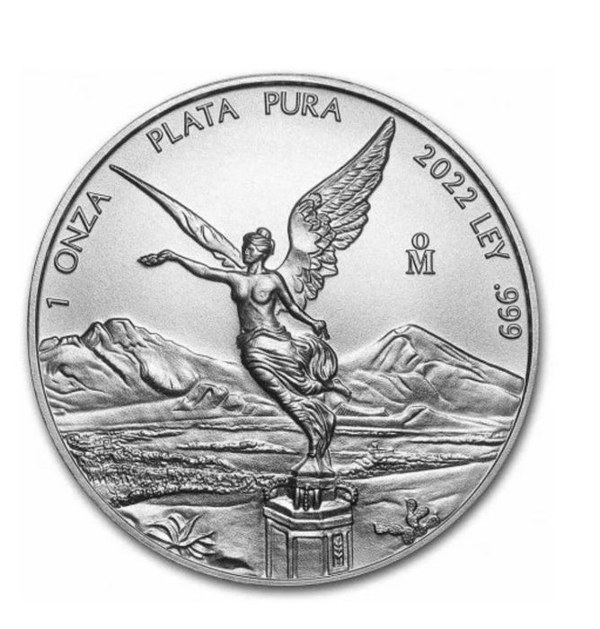 Срібна монета "Libertad"
