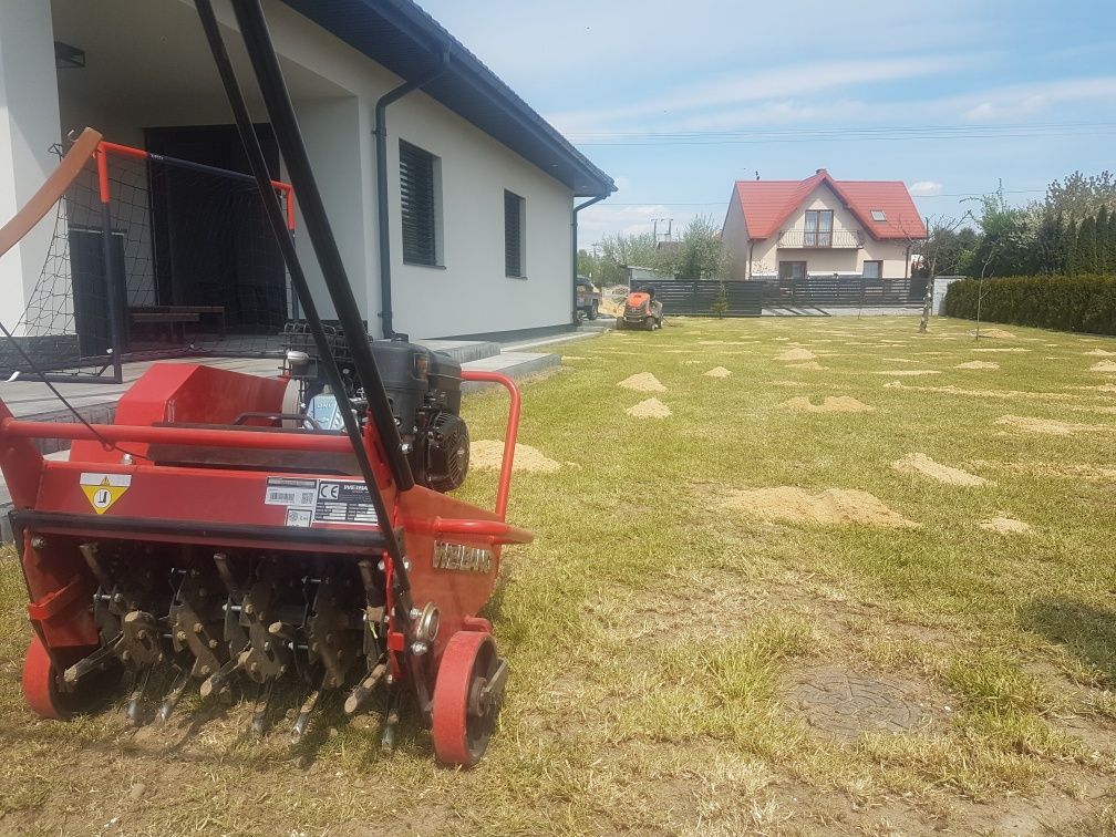 Aeracja  rurkowa  wertykulacja  piaskowanie usługa i  wynajem