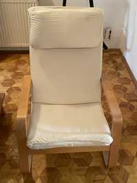 Ikea Pello fotel biały