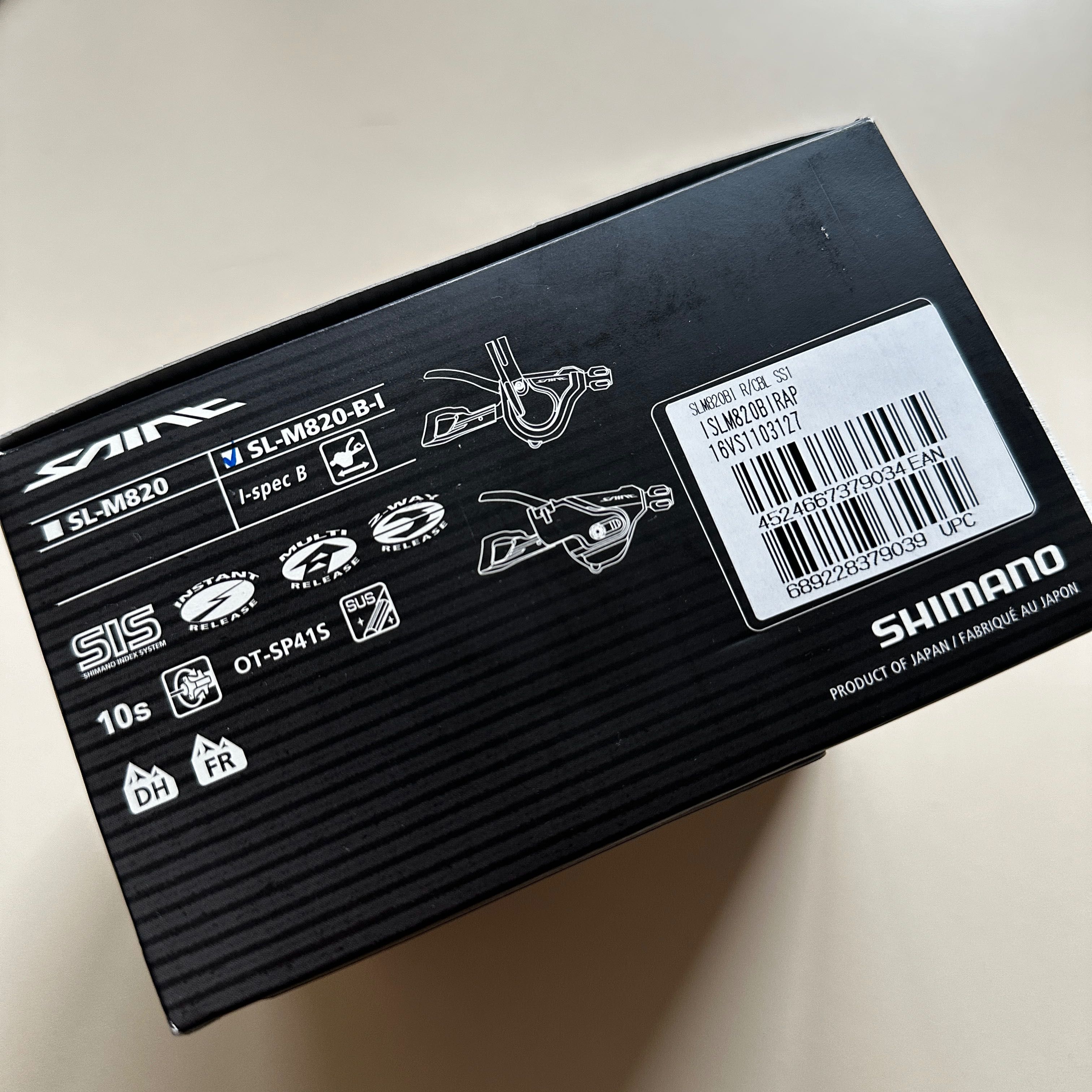 Шифтер / Ручки переключения SHIMANO SAINT SL-M820-M-I, прав., 10sp. !