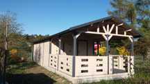 domek drewniany, letniskowy, dom ogrodowy , do 35m2, altanka